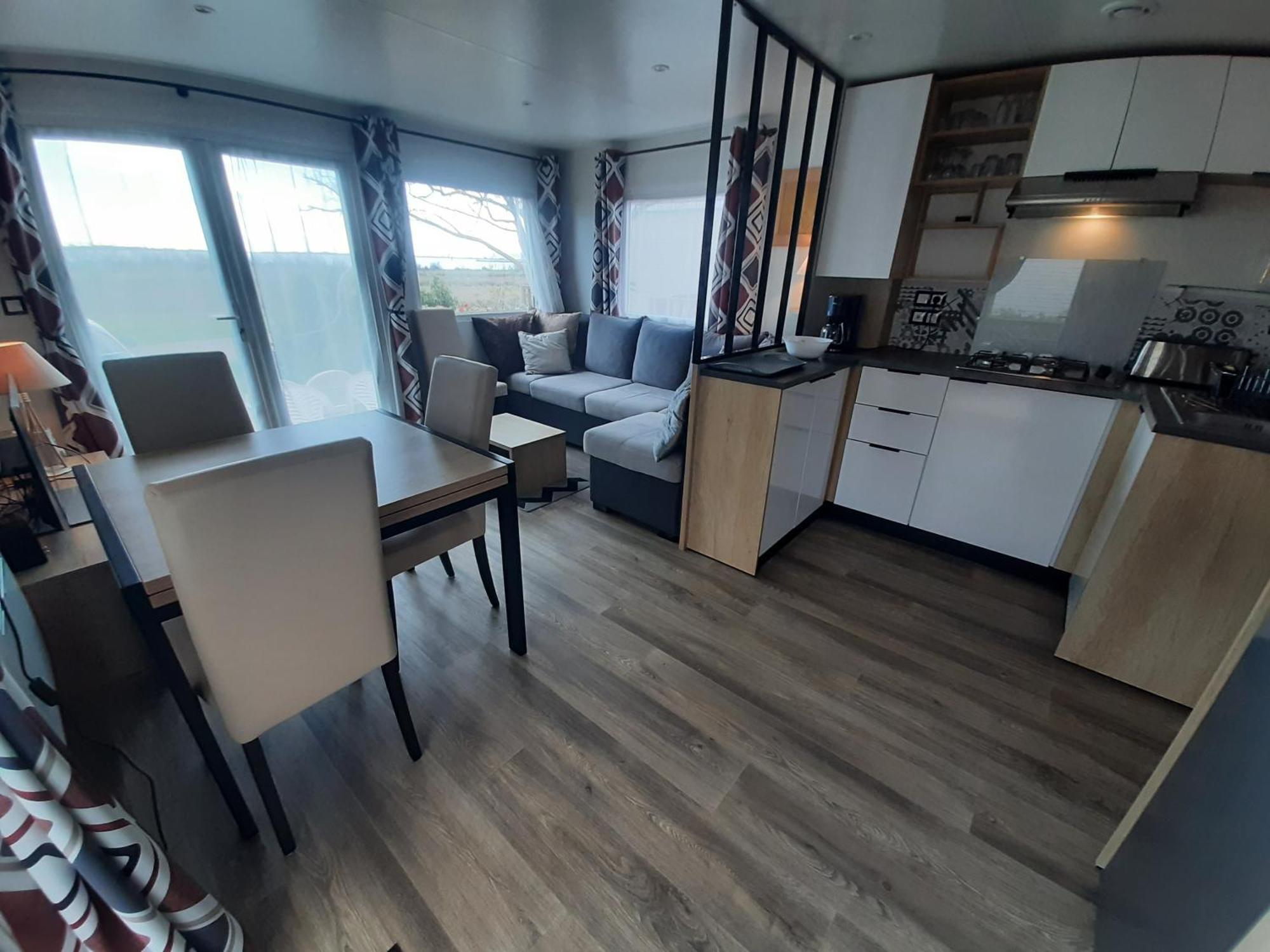 Serenity 565 Au Lac Des Reves-Camping 4 Etoiles-Mobil Home 3Ch-6Pl-Clim-Sdb- Wc Separe-Au Calme, Belle Vue Sur Le Lac, Sans Vis A Vis Lattes Exterior foto